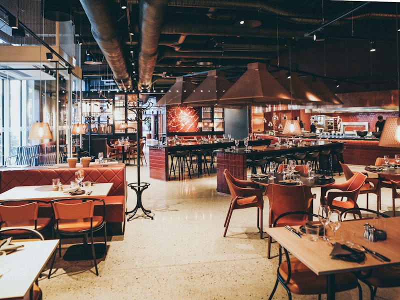 Restaurant dining area